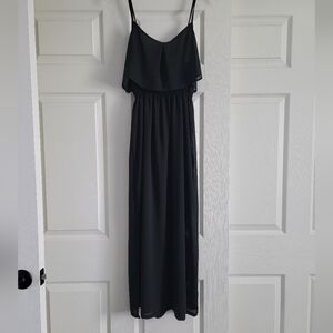 Simple Black Maxi Dress
